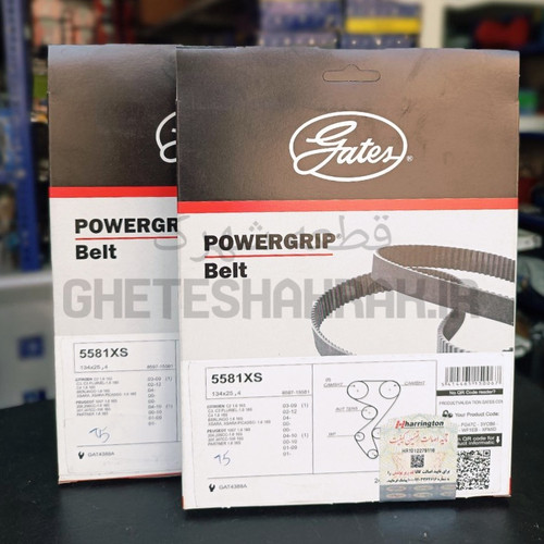 تسمه تایم پژو ۲۰۶ تیپ ۵ پاورگریپ powergrip