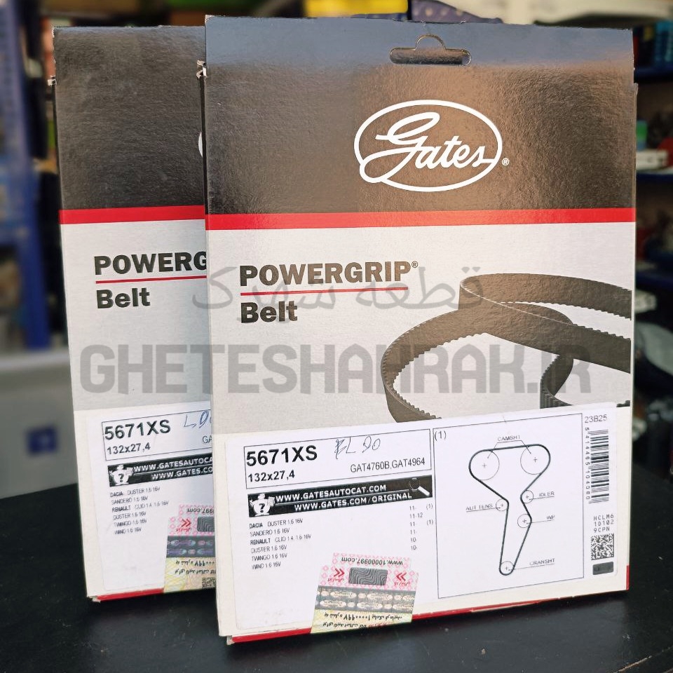 تسمه تایم رنو تندر ۹۰ ال ۹۰ پاورگریپ Powergrip