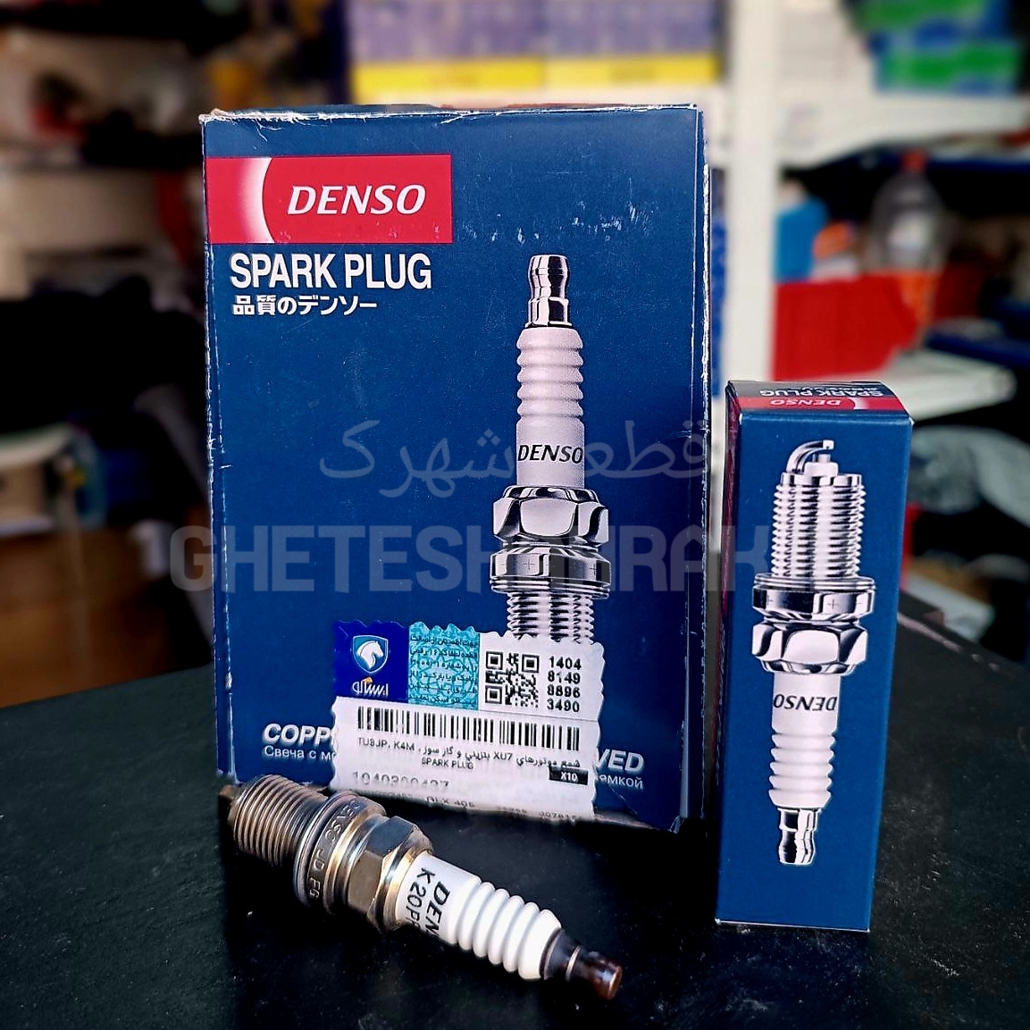 شمع پایه بلند K16HPR-011 برند دنسو Denso شرکتی ایساکو