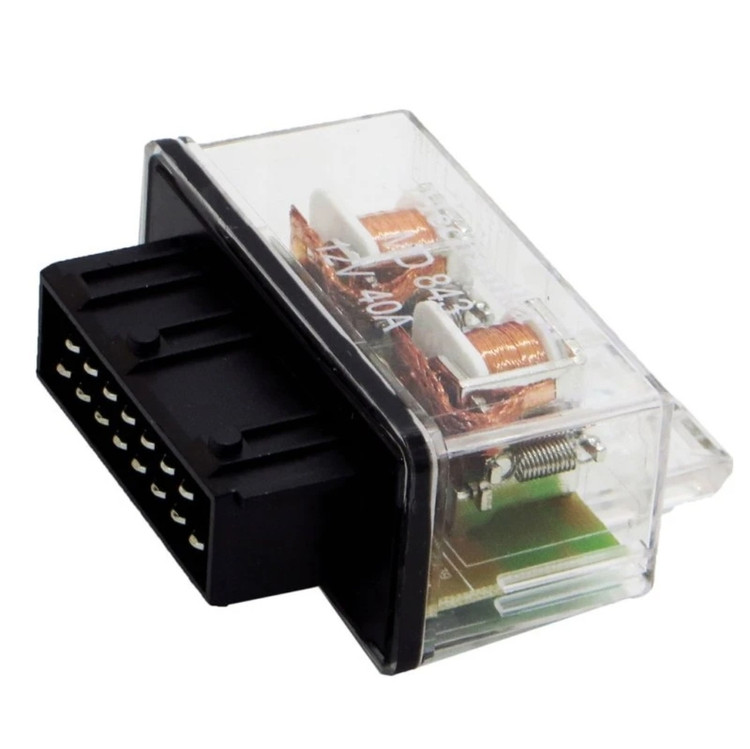 رله دوبل شیشه ای ضد آب پژو ۴۰۵ برند تسلا