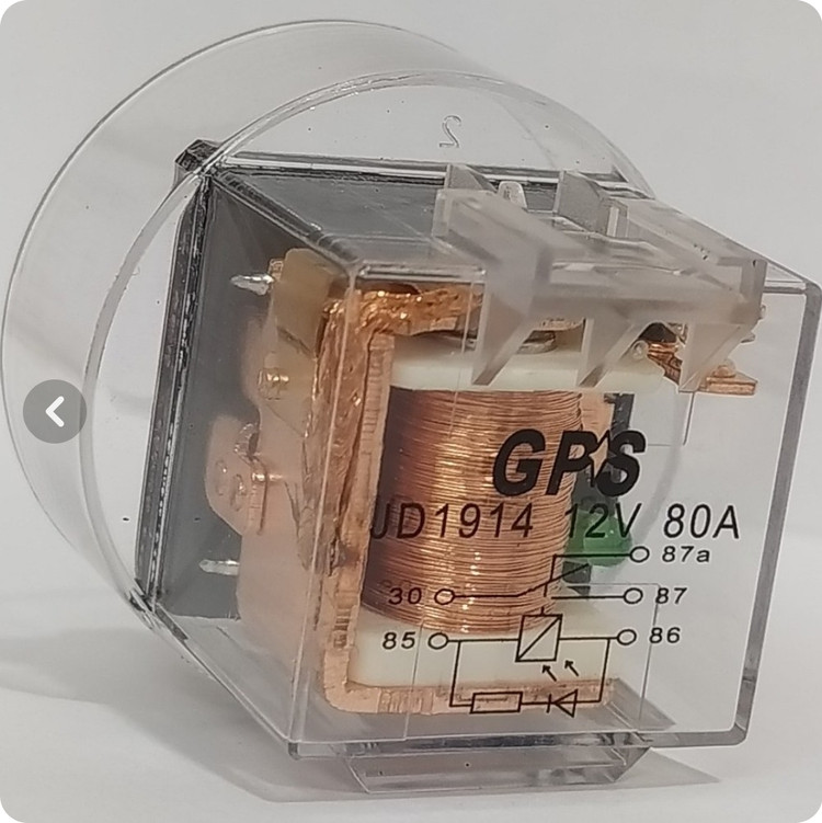 رله فن پژو ۲۰۶ پنج فیش برند G.P.S.tr