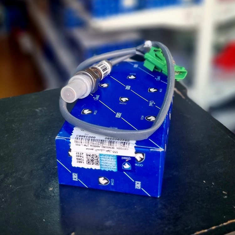 سنسور اکسیژن طول ۵۵۵ پژو ۲۰۶ تیپ ۲ شرکتی ایساکو