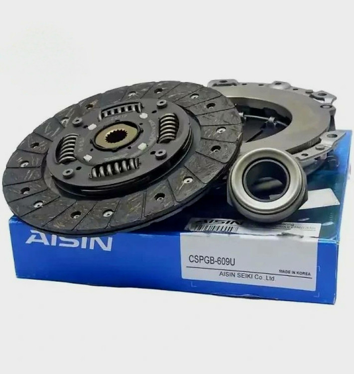 کیت دیسک و صفحه و بلبرینگ پژو ۲۰۶ تیپ ۲ آیسین Aisin