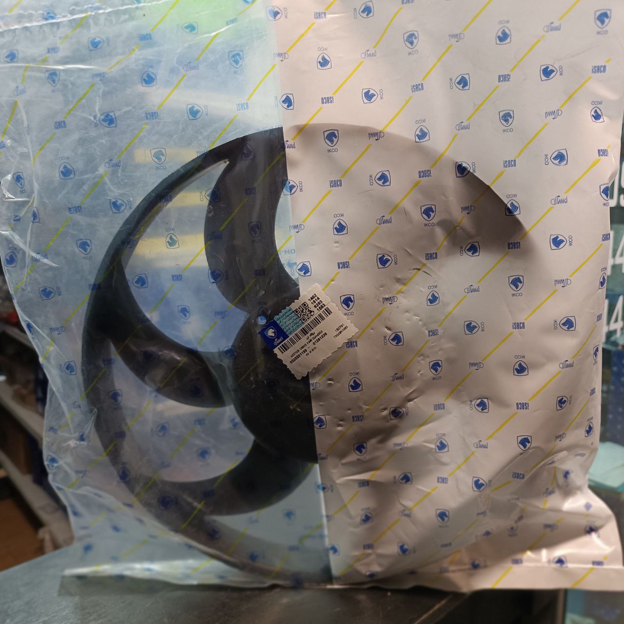 پروانه فن خاری پژو ۴۰۵ ایساکو شرکتی